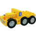 LEGO Yellow Duplo Truck Bottom 5 x 9 with Fire Extinguisher Sticker (47424)