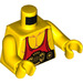 LEGO Yellow El Macho Wrestler Minifig Torso (973 / 76382)