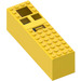 LEGO Yellow Electric 9V Battery Box 4 x 14 x 4 Cover (2846)