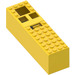 LEGO Jaune Electric 9V Battery Boîte 4 x 14 x 4 Cover (2846)