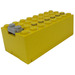 LEGO Yellow Electric 9V Battery Box 4 x 8 x 2.3 with Bottom Lid (4760)