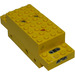 LEGO Geel Electric, Motor 4.5V 12 x 4 x 3 1/3 met open contacts