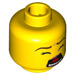 LEGO Yellow Elephant Girl Minifigure Head (Recessed Solid Stud) (3626 / 37718)