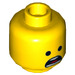 LEGO Yellow Emmet Minifigure Head (Recessed Solid Stud) (3626 / 47640)