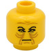 LEGO Gelb Emperor Palpatine Kopf (Sicherheitsbolzen) (3626)
