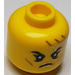 LEGO Yellow Empress Beatrix head (Recessed Solid Stud) (3274 / 102882)