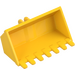 LEGO Yellow Excavator Bucket 3 x 6 with Click Hinge 2-Finger (21709 / 30394)