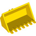 LEGO Geel Excavator Emmer 6 x 3 met Click Scharnier 2-Finger (21709 / 30394)