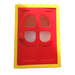 LEGO Gul Fabuland Door Frame with Red Door