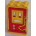 LEGO Yellow Fabuland Gas Pump Stickered Assembly