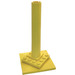 LEGO Yellow Fabuland Merry-Go-Round Turntable with Yellow Column