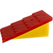 LEGO Yellow Fabuland Roof Support with Red Roof Slope and Chimney Hole
