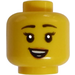 LEGO Yellow Female Space Fan (Recessed Solid Stud) (3626)