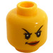 LEGO Yellow Female with Medallion Minifigure Head (Recessed Solid Stud) (3626 / 20283)