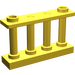 LEGO Yellow Fence Spindled 1 x 4 x 2 with 2 Top Studs (30055)