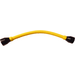 LEGO Yellow Flexible Hose with Smooth Ends (Black) 8.5 Studs Long
