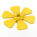 LEGO Yellow Flower/propeller Ø61,84 (30078)