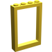 LEGO Yellow Frame 1 x 4 x 5 with Solid Studs