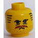 LEGO Yellow Gabarros Head (Recessed Solid Stud) (3626)