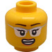 LEGO Yellow Gayle Gossip Head (Recessed Solid Stud) (3274 / 102894)