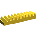 LEGO Yellow Gear Rack 4 (3743 / 4296)