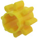 LEGO Yellow Gear with 8 Teeth Type 1 (3647)