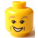 LEGO Yellow Gilderoy Lockhart Minifigure Head with Decoration (Safety Stud) (3626)