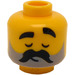 LEGO Yellow Goatherd Head (Recessed Solid Stud) (3274 / 105571)