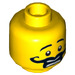LEGO Yellow Gordon Zola Minifigure Head (Recessed Solid Stud) (3626 / 16118)