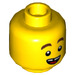 LEGO Yellow Hacksaw Hank with Minifigure Head (Recessed Solid Stud) (3626 / 68031)