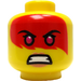 LEGO Yellow Harumi Head (Recessed Solid Stud) (3626 / 68363)