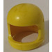 LEGO Yellow Helmet with Thick Chinstrap