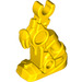 LEGO Yellow Hero Factory Figure Robot Leg (15343)