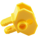 LEGO Yellow Hinge 1 x 2 Locking with Towball Socket (30396)