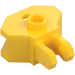 LEGO Yellow Hinge 1 x 2 Locking with Towball Socket (30396 / 51482)