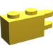 LEGO Yellow Hinge Brick 1 x 2 Locking with Dual Finger on End Horizontal