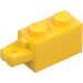 LEGO Yellow Hinge Brick 1 x 2 Locking with Single Finger On End Horizontal (30541 / 53028)