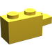 LEGO Geel Scharnier Steen 1 x 2 Vergrendelings met Single Finger Aan Einde Horizontaal (30541 / 53028)