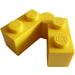 LEGO Yellow Hinge Brick 1 x 4 Swivel