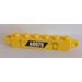 LEGO Yellow Hinge Brick 1 x 6 Locking Double with &#039;60075&#039; Sticker (30388)