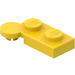 LEGO Jaune Charnière assiette 1 x 4 Haut (2430)