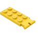 LEGO Geel Scharnier Plaat 2 x 4 met Digger Emmer Houder (3315)