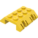 LEGO Yellow Hinge Slope 4 x 4 (45°) (44571)