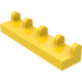 LEGO Jaune Charnière Tuile 1 x 4 (4625)