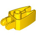 LEGO Yellow Hinge Wedge 1 x 3 Locking with 2 Stubs, 2 Studs and Clip (41529)