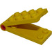 LEGO Yellow Hinged Plate 2 x 4 (3149)