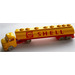LEGO Yellow HO, Mercedes Tanker with &#039;SHELL&#039; Pattern (Double Axle)