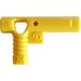 LEGO Giallo Tubo Nozzle con Lato Corda Foro senza scanalature (60849)