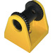 LEGO Yellow Hose Reel 2 x 2 Holder with Black Drum