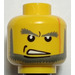 LEGO Yellow Hovercraft Pilot Head (Safety Stud) (3626)